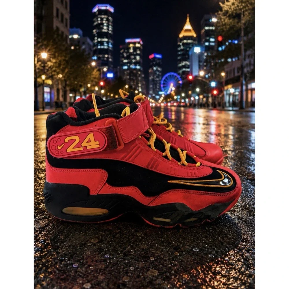 Nike Air Griffey Max 1 Men's Size 9 Red/ Black